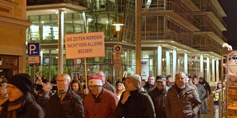 Montagsdemo am 14.11.2022